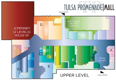 Tulsa Promenade Mall Map Free shipping on $50+ orders.