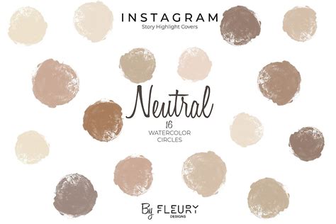I show you how to create an icon and upload it to. Instagram Stories Highlight Covers - Neutral (322824 ...
