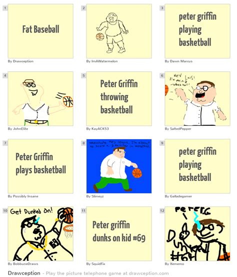 Fat Baseball Drawception