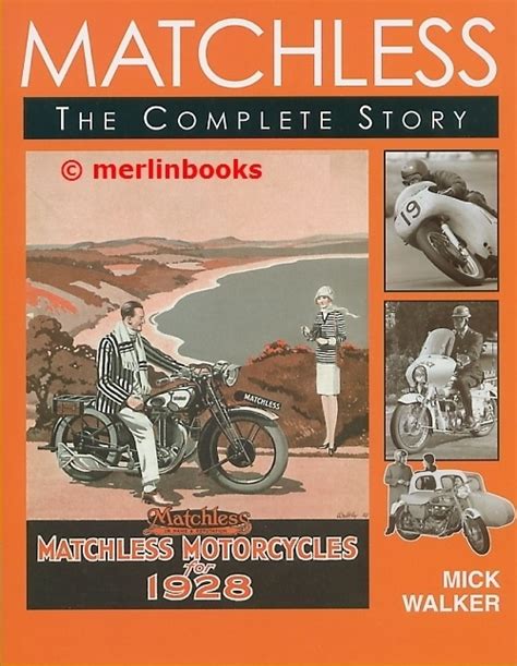 And Another Great Matchless Poster Matchless Story Motorcycle