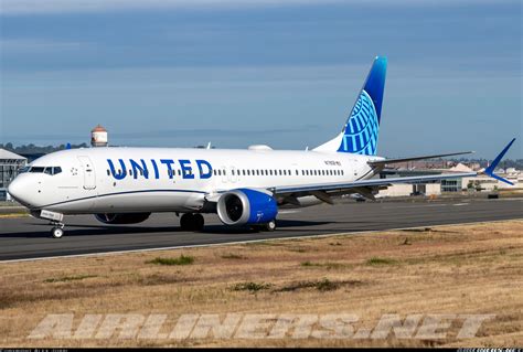 Boeing 737 9 Max United Airlines Aviation Photo 6131469