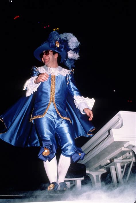 Elton Johns Most Gloriously Over The Top Costumes Through The Years