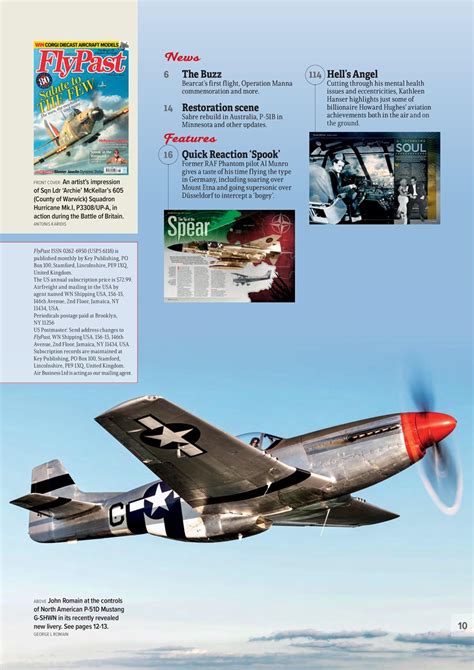 Flypast Magazine August 2020 Back Issue