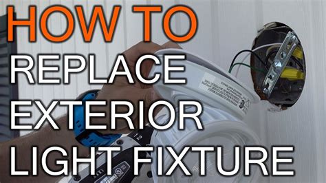 How To Replace Light Fixture Youtube