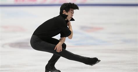 Figure Skating American Nathan Chen Lands Two Quads To Take Lead