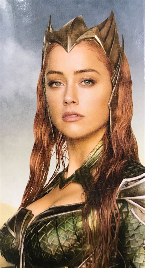 Justice League Promotional Image Provides A Stunning New Look At Amber Heard As Mera Comic