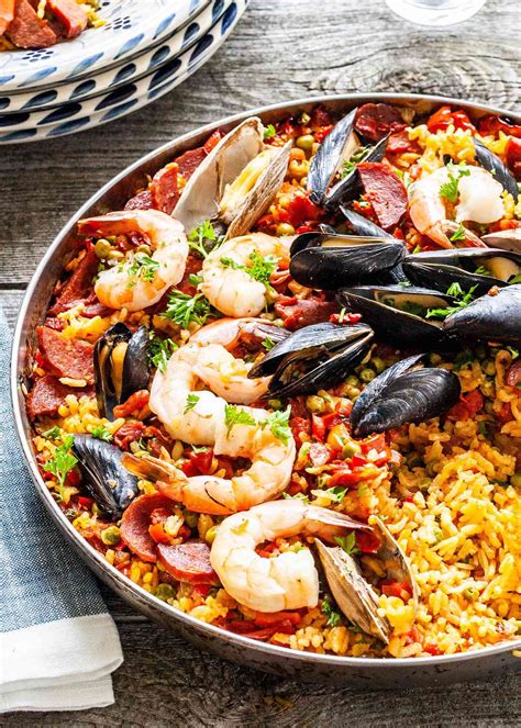 Traditional Valencian Seafood Paella Recipe Bryont Blog