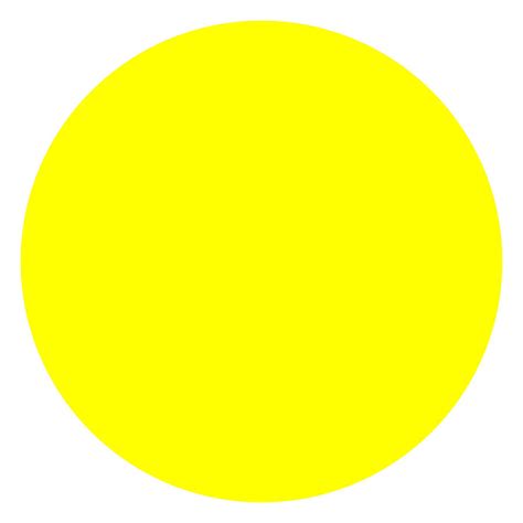 Solid Yellow Circle Digital Art By Bill Swartwout Fine Art America