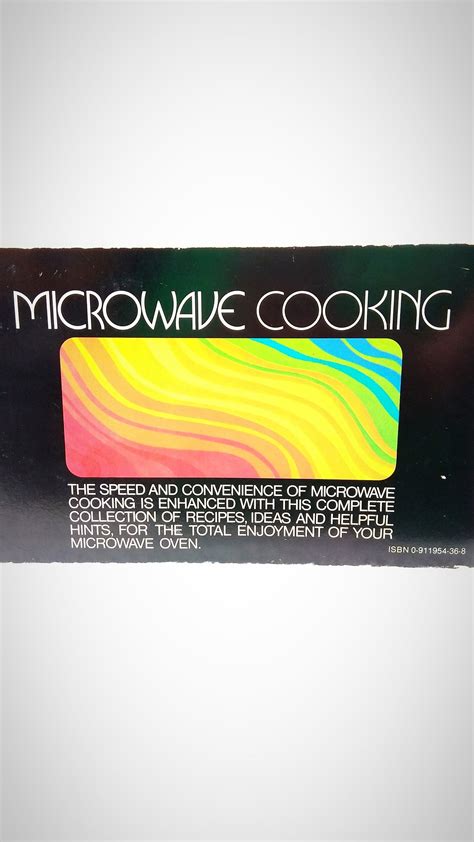 Kenmore Microwave Cooking Vintage 1985 And Microwave Cooking Etsy