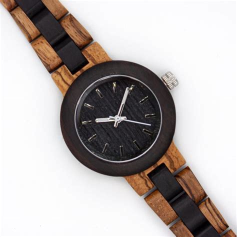 Reloj De Madera De Bamb Modelo Takeyume Woodenson M Xico