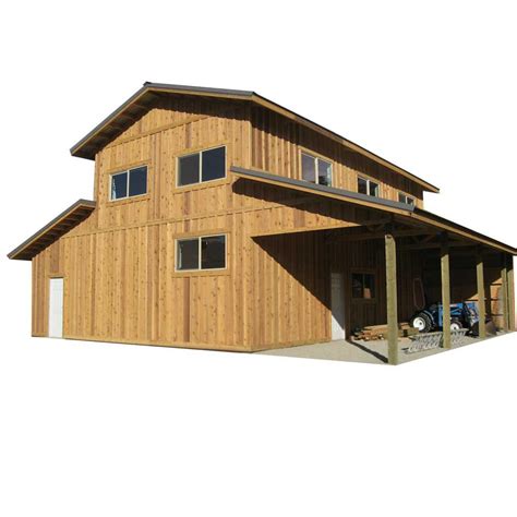 A competitive advantage which harold engineering. 44 ft. x 40 ft. x 18 ft. Wood Garage Kit without Floor ...