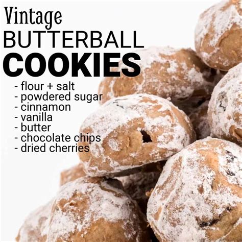 Butterball Cookies