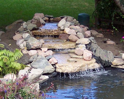 Build A Backyard Pond And Waterfall Home Design Garden