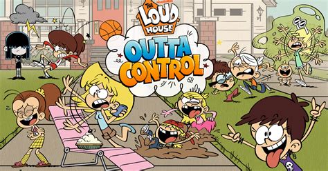 Nickalive Nickelodeon Releases New Loud House Outta Control Game