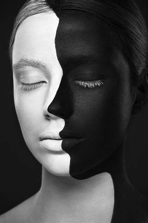 Models Faces Turned Into Stunning Optical Illusions By