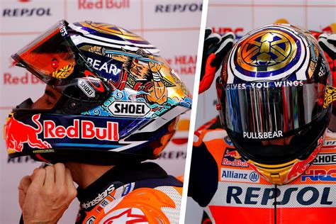 Marc marquez racing science | moto gp. Marc's helmets: an ant with style - Box Repsol