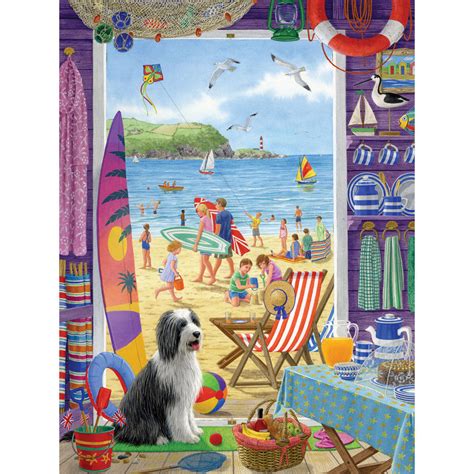 The Beach Shack 500 Piece Jigsaw Puzzle Bits And Pieces