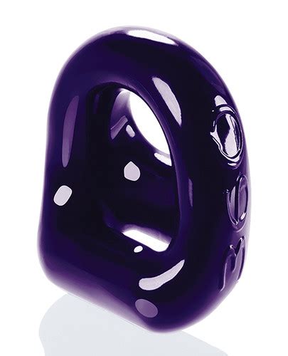 Oxballs Powerballs Cock Sling And Ball Stretcher Eggplant Pleasure Superstore
