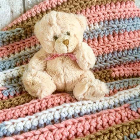 Free Crochet Baby Afghan Patterns For Beginners Plmfl