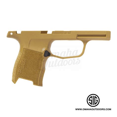 Sig Sauer P365 Manual Safety Grip Module Coyote Omaha Outdoors