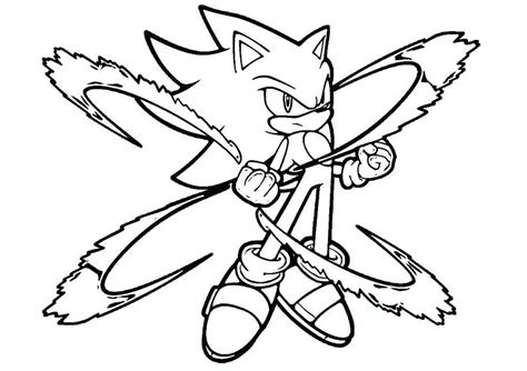 Sonic the hedgehog coloring pages. Sonic to Super Sonic Fast Hedgehog Coloring Pages - Print ...