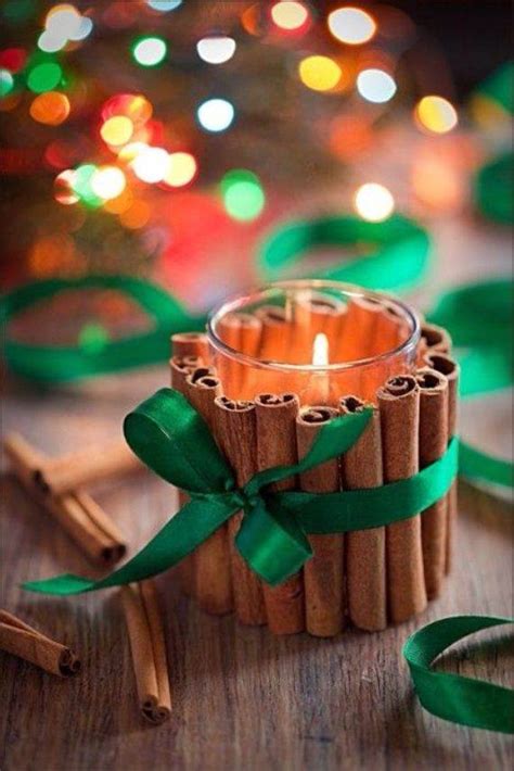 Easy And Elegant Christmas Candle Decorating Ideas
