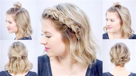 It's simple but has so much impact. FIVE 1 MINUTE SUPER EASY HAIRSTYLES | Milabu - YouTube