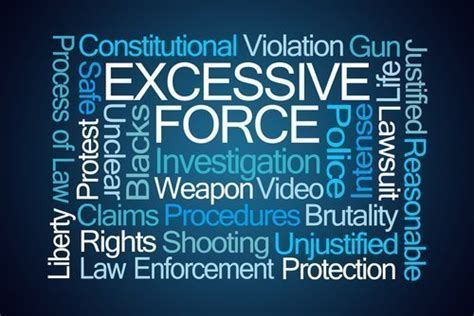 Infographic Use Of Force Justice Clearinghouse