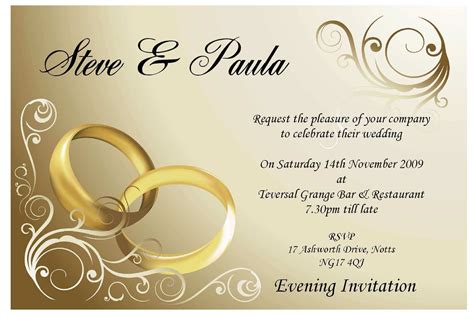 14 Standard Wedding Invitation Card Templates Online In Photoshop For