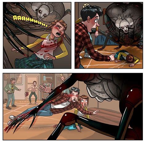 These Two Artists Create Surreal Comics With Twisted Endings Scary Comics Creepy Horror Comics