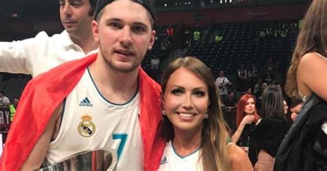 Luka doncic mother mirjam pobertin. Luka Doncic's Mom is Absolutely Gorgeous | 12up