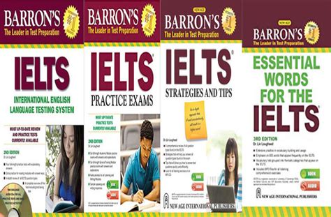Barrons Ielts Set 4 Books Buy Online At Best Price Bd