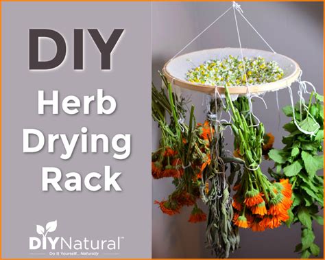 Herb Drying Rack A Tutorial For A Simple Diy Rack For Drying Your Herbs