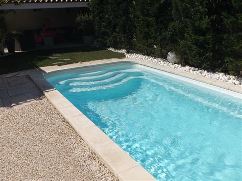 Piscine Coque Polyester 6x3 à Fond Plat Modèle Declic 600