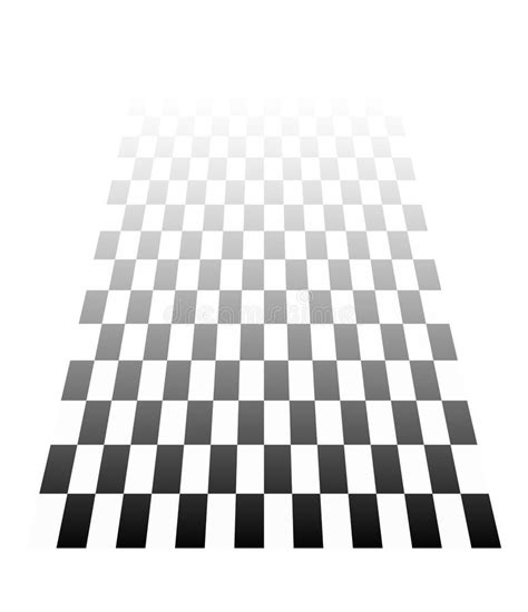 3d Chessboard Checkerboard Pattern In Perspective Checkered