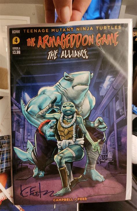 teenage mutant ninja turtles the armageddon game alliance 4 2023 comic books modern