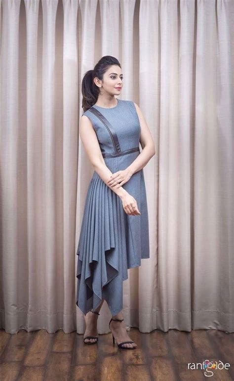 rakul preet singh kurti designs party wear dress neck designs long kurti designs