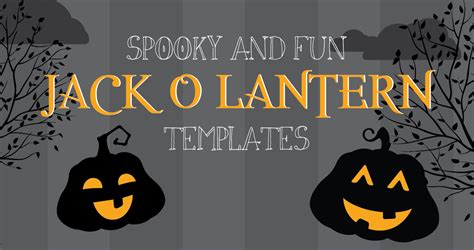 We just love making learning fun with educational activities like this roll a jack o lantern printable. Free Printable Jack O'Lantern Templates for All Ages ...