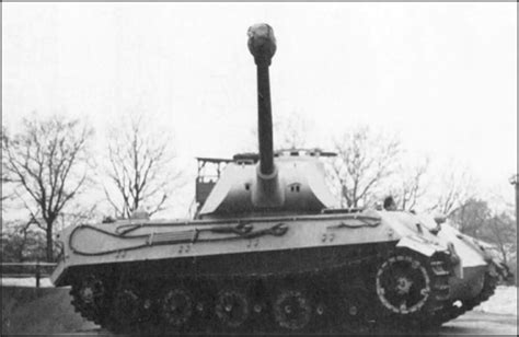One Of The Very First Production Series Tiger Ii Completed By