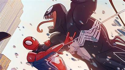 Venom Spiderman Spider Wallpapers Anime Superheroes Artwork