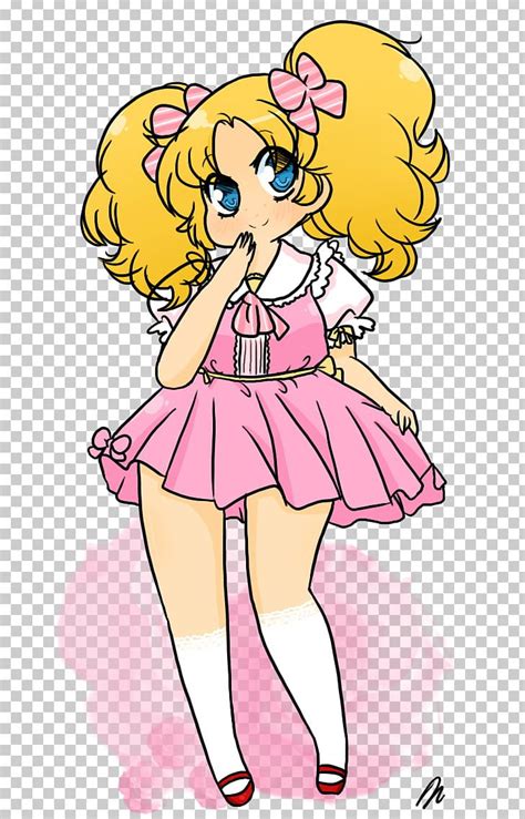 Pink Candy Anime Girl