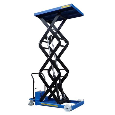 Triple Mobile Scissor Lift Table Scl500tm 500kg Liftmate