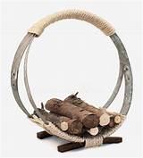 Images of Firewood Rings Racks
