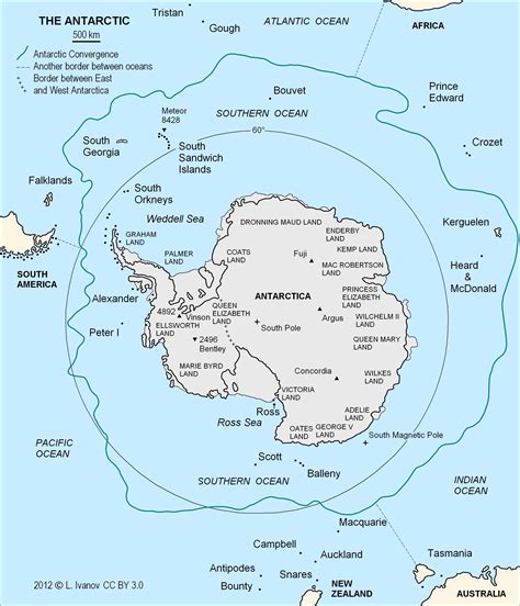 Antarctic Convergence Encyclopedia Westarctica