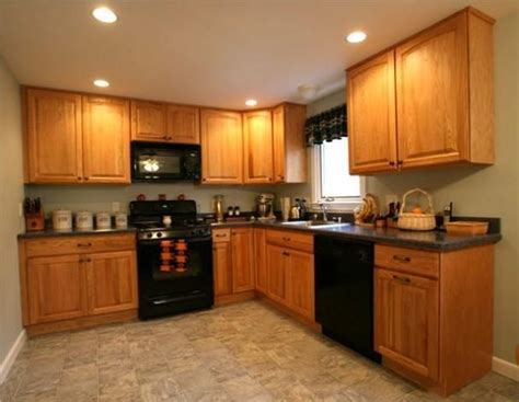 Kitchen 30 wooden kitchen colour schemes picture ideas. kitchen colors that go with golden oak cabinets - Google ...