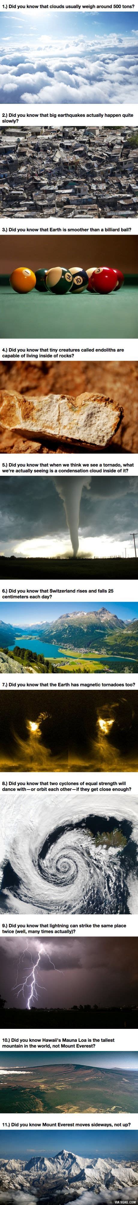 Think You Know Planet Earth These 11 Strange Facts Prove Youre