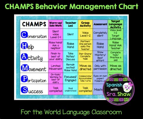 Champs Classroom Management Free Printables Printable Templates