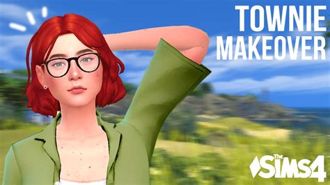 Giving Eliza Pancakes The Makeover She Deserves In The Sims 4 Sims 4 Townie Makeover Youtube