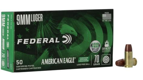 Federal American Eagle Indoor Range Training 9mm Mels Outdoors