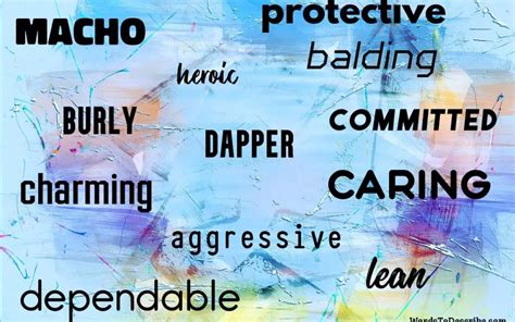 Describing People Words To Describe